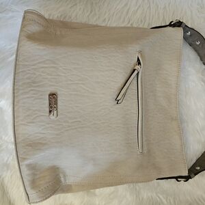 Jessica Simpson Cream Shoulder Bag